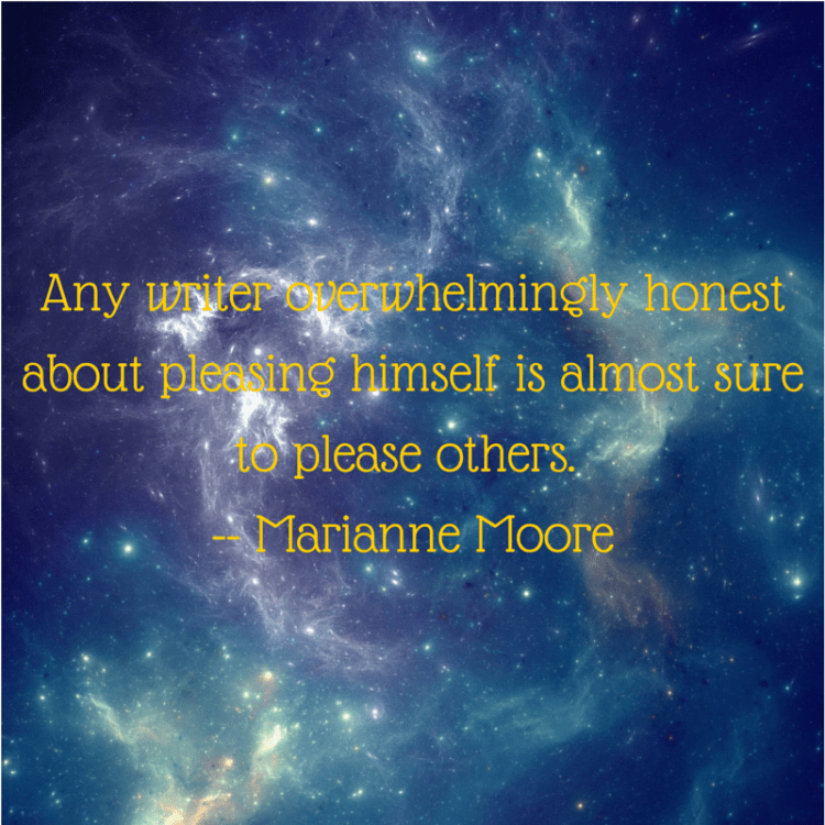 Any writer overwhelmingly honest about